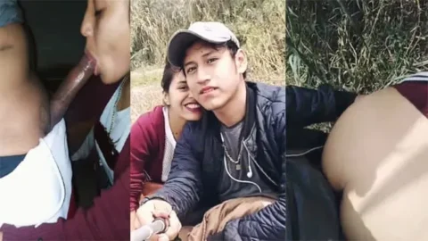 Watch College Couples Enjoying - Outdoor Fucking Video