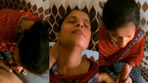 Horny friend's mom ka desi blowjob XXX porn video