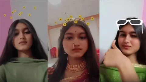 Cute Horny Indian GF - Showing Pussy Closeup- Pressing Boobs And Fingering