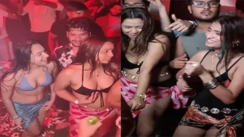 Gurugram Girl Having Threesome Naked Video
