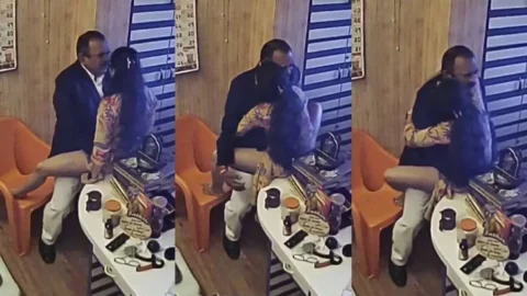 Nashik Astrologer Sex Tape Fucking His Big Boobs Client On Hidden Cam Video MMS