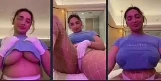 Aditi Mistry Nude Tits and Tight Ass Exposed in Blue Top Part 2 Video MMS