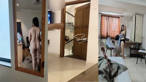 Sexy Indian Wife Taking Parcel - From Delivery Boy Free Waching