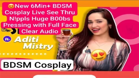 Aditi Mistry Most Demanded New BDSM - Cosplay Live Nipples Huge Boobs - Pressing with Full Face Clear Audio