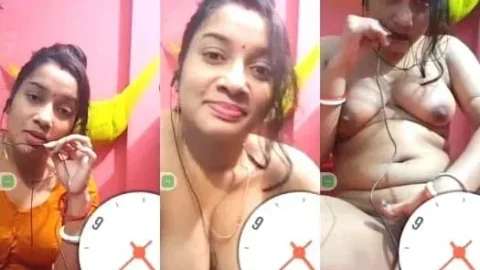Bengali Boudi Video Call Shows Her Massive Tits and Hairy Pussy Video MMS