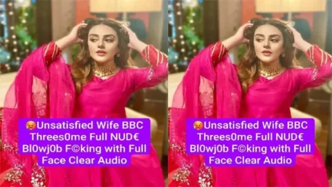 Horny NRI Unsatisfied Wife BBC Threesome - Blowjob Fucking with Full Face