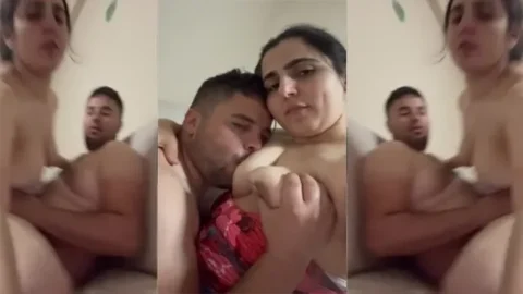 Cute Maal Wife Riding On Hubby Dick