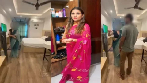 Sexy Indian Wife hotlaavaa 2 New Getting Massage Nude Walk