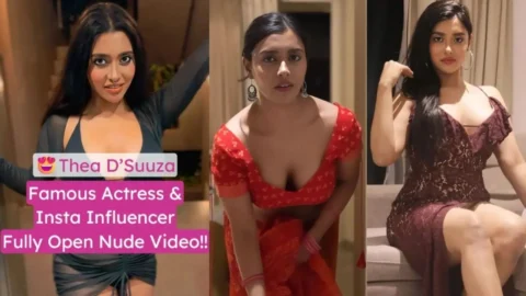 Thea D'Suuza Fully Open Nude Video