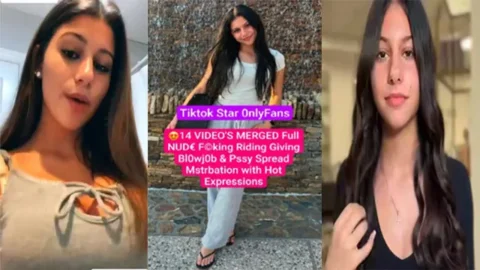 Cute Tiktok Star 0nlyFans Debut Fucking Riding - Giving Amazing Blowjob - with Hot Expressions