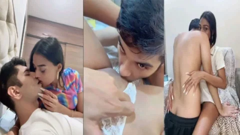 Super Horny Babe Kissing Boobs Sucking Pussy Licking Sucking Dick