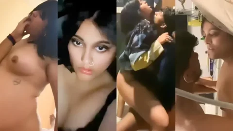 Desi Girlfriend Hardcore Riding Boyfriend Dick MMS Video Video MMS