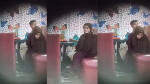 Hijabi Girl Fucking With BF And Restaurant Captured Secretly