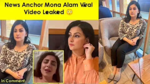 MONA ALAM Famous Pakistani News Anchor Most Requested Viral VIDEO Ft. Jiggling Boobs Fucking