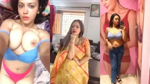 Busty Desi Aunty Nude Selfies Exposing Huge Boobs Wet Pussy Video MMS