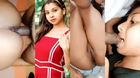 Desi Girlfriend Sloppy Blowjob and Rough Pussy Fuck MMS Video MMS