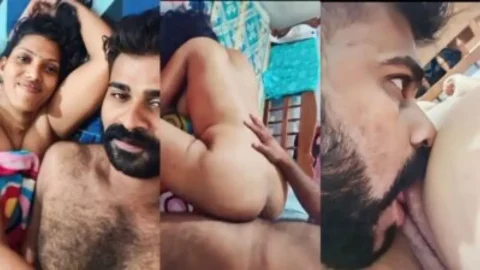 Exclusive Newly Married Mallu Pussy Licking Fucking