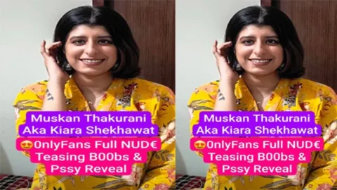Muskan Thakurani Aka Kiara Shekhawat - Latest 0nlyFans Exclusive Premium Unlocked Full Nude
