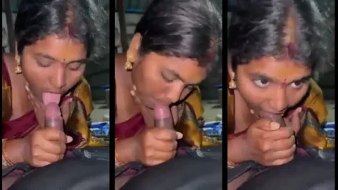 Desi Wife Sucking Hubby Dick in Hotel Balcony During Vac...