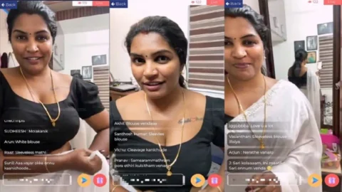 Mallu Makeup Artist Reshma Paid App Live show