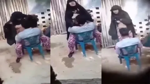 Horny Gf In Burka Riding - On Lover Outdoor Sex