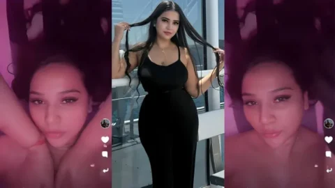 Hot desi Shubhi Katiyar exposes big boobs and gets them pressed hard in nude clip Video MMS