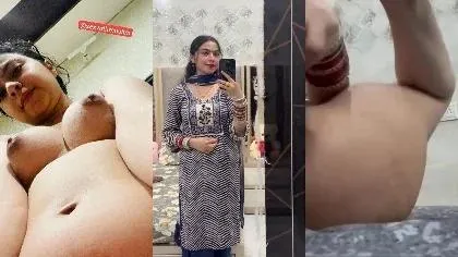 Punjabi Horny Wife Boobs Fuck With Dildo cucumbr Part 7
