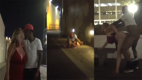 Blonde Milf Fucked in Public by Rizz - after Meeting Her at the Club Girls Sex