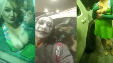 Sexy Babe Fucked - After Halloween Party