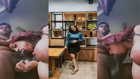 Beautiful Sexy Indian - Horny Gf Sucking Dick