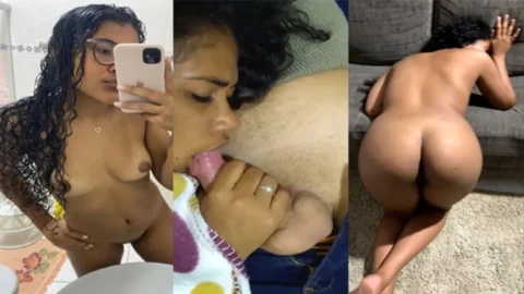 College Sweet Girl Deep Blowjob Her BF Fucking