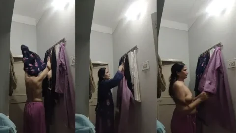Bhabhi Changing Clothes - Hidden Captured Secretly Porn