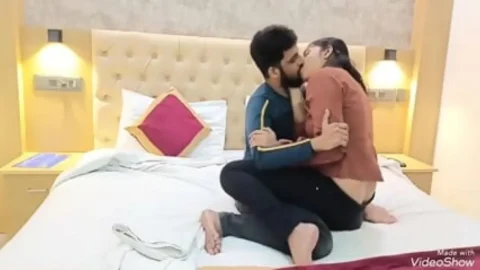 Indian Couple fucking with friend