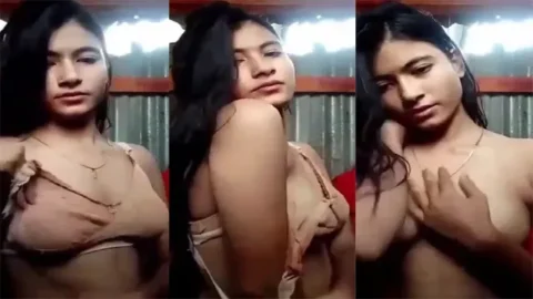 Sexy Slim Beautiful - Horny Village Girl Fingering