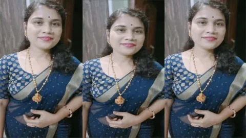 Cute Desi Aunty - Bathroom Nude Blue Film MMS