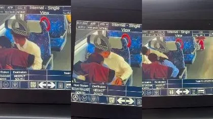 Viral Metro Horny Lover Fucking Part 3