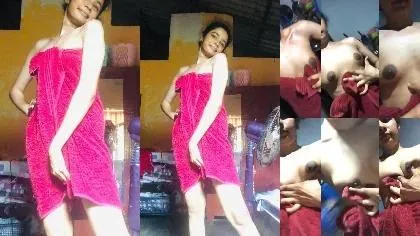 Cute Show Tits Hairy Pussy