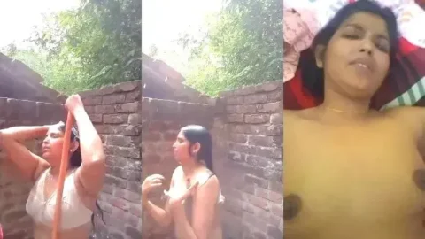 Village Bhabhi s Wet Bath Sex MMS Fucking Scandal Video MMS