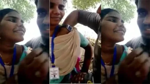 Desi Tamil Girl Sucking Boyfriend Cock Outdoor Video