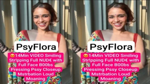 Tara Kudale aka Insta Model Smiling - Stripping Full Nude with Full Face
