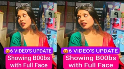 Horny Desi GF Snapchat inbox Special Showing Boobs with Full Face