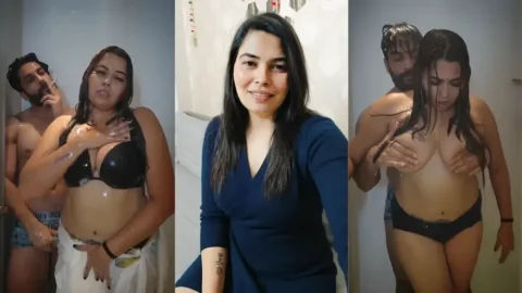 MMS of OTT Actress Preeti Puneet Getting Boobs Squeezed Hard In Shower Video MMS