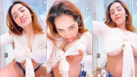 Aditi Mistry Nipple Sucked While Spilling Lassi Desi Sex Video Video MMS