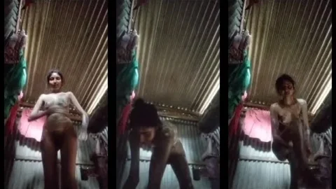 Indian Slender Girlfriend Full Nude Shower Video