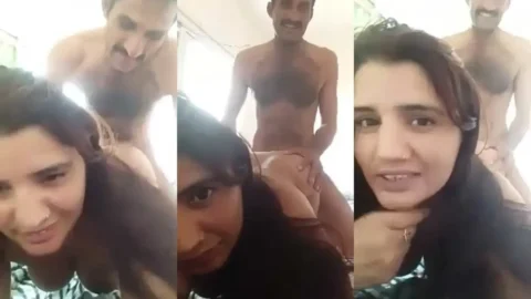 Desi Girlfriend Fucked Rough by Landlord in Doggy Style Sex Video MMS