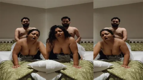 Horny Wife Hard Fucking From behind