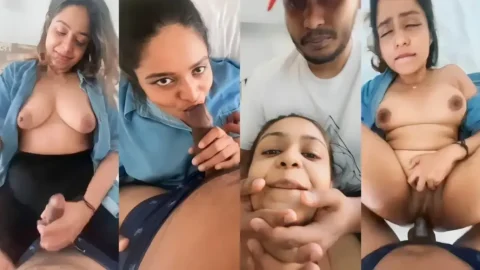 Homemade Sex Tape of Busty GF with Big Boobs Fucked Hard Video MMS