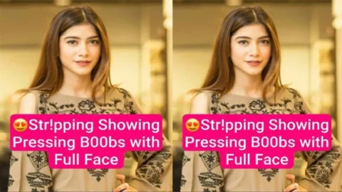 Beautiful Snapchat Influencer Latest Trending Most Exclusive - Str!pping Showing Pressing Boobs with Full Face