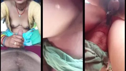 Indian Village Wife Exposes Huge Boobs for Passionate Ha...