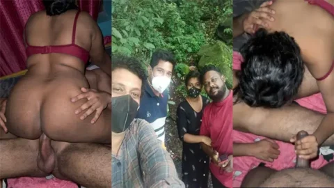 Mallu Cuckold Cpl Threesome Fun Abhy